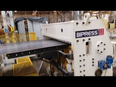 Ağır Ölçer Çelik Rulo Düzleştirici Uçan Kesme Uzunluk Hattına Kesme 3-10 X 1600