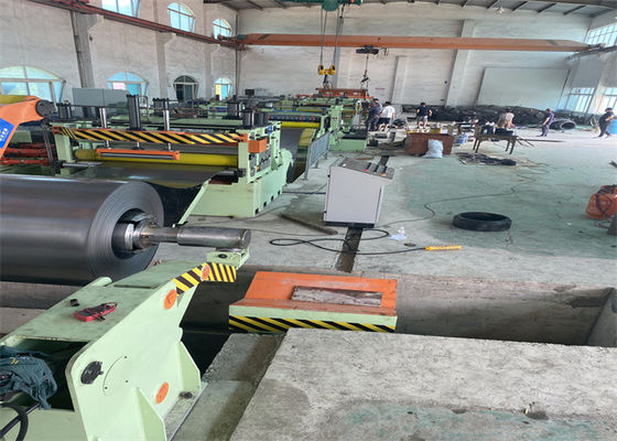 SUS304 SUS201 Paslanmaz Çelik Dilme Makinesi 0.3-3 X 1250