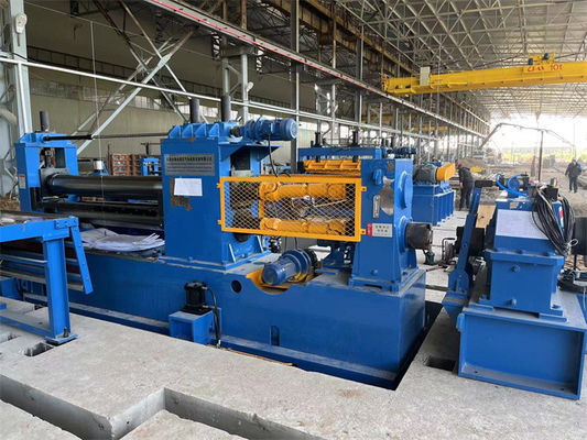 0.6-6 X 1600 Dilme Hattı Makinesi Orta Ölçekli Çelik Rulo Dilme Hattı