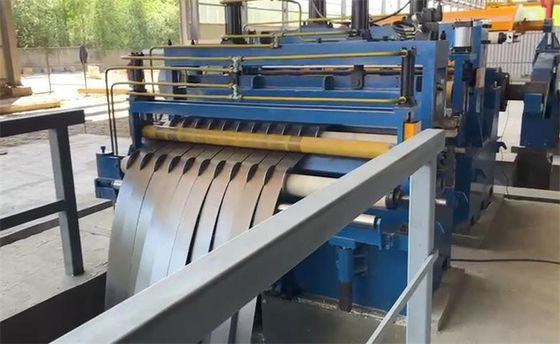 Özel Dilme Hattı Makinesi Yüksek Hızlı Sac Rulo Dilme Hatları