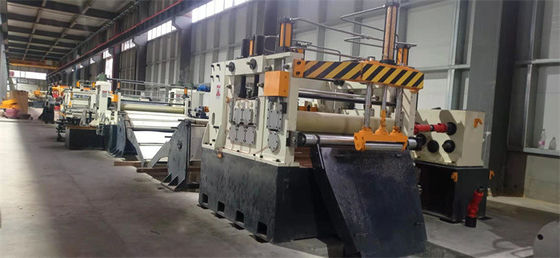 Trafo Elektrik Çeliği için CRGO CRNGO Silikon Çelik Dilme Makinesi