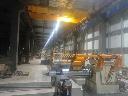 3x1600 200mpm Hassas Dilme Hattı Süper Yüksek Hızlı Çelik Rulo Dilme Hattı Makinesi