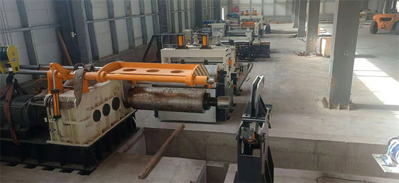 Trafo Elektrik Çeliği için CRGO CRNGO Silikon Çelik Dilme Makinesi