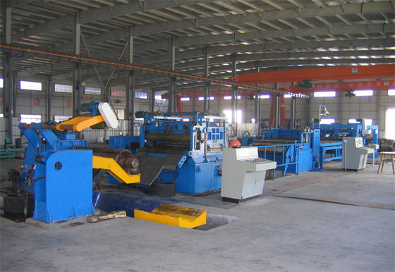 Çelik Sac 25pcs X 2m İçin Uzunluk Hattı Makinesine Yüksek Hızlı Işık Ölçer Kesimi