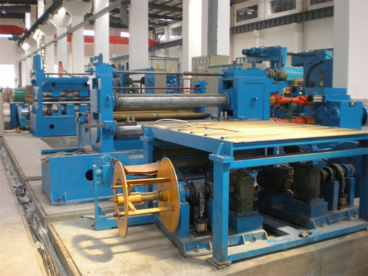 Kenar Düzelticili İnce Sac Kesme Boyu Hattı Makinesi