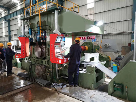 Yüksek Hızlı AGC AFC APC 6Hi Ters Soğuk Haddehane Hattı 1450