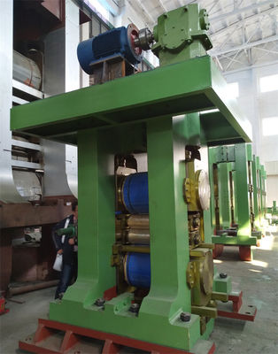 Metal Şerit İçin 150-480m / Min Dört Silindirli Dört Yüksek 4 Yüksek Haddehane
