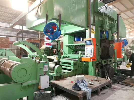 Yüksek Hassasiyetli Hidrolik AGC Soğuk Haddeleme Makinesi Tersinir Tandem
