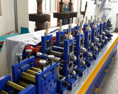 Galvanizli Çelik ERW Boru Yapma Makinesi Siyah Çelik ERW Kaynaklı Boru Değirmeni Hattı HG 50