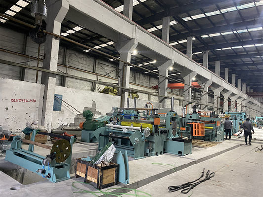 Süper Yüksek Hızlı Çelik Rulo Boyuna Hassas Dilme Hattı 4 X 1600 180mpm