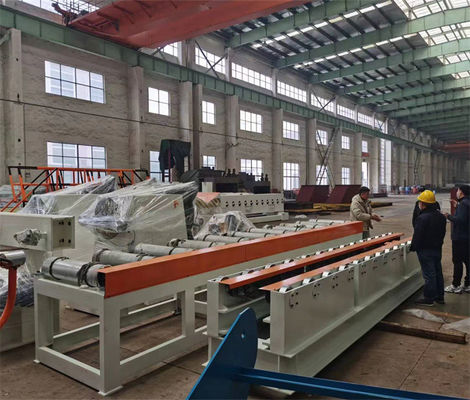 Çin Metal Plaka Boy Kesme Hattı Tesviye ve Kesme Makineleri
