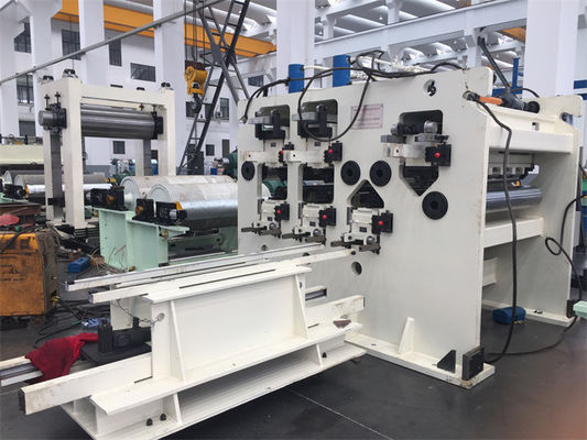 Deri Geçit Çekim Gerginliği Düzleştirme Mül hattı 4Hi 0.2-1.5 X 1300