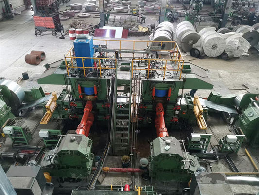 0.5-1.2mm Kalın İki Ayak Tersinir Tandem Soğuk Değirmen 300mpm 850mm AGC