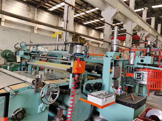 100m / dak Yüksek Hassasiyetli Bronz Pirinç Bakır Şerit Dilme Hattı Makinesi