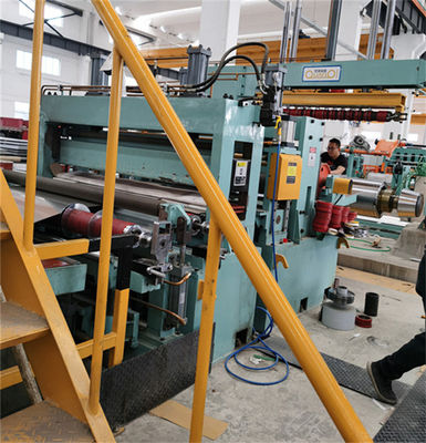 AHSS Yüksek Mukavemetli Rulo Çelik Dilme Hattı Makinesi Q460 C-Mn Çelik