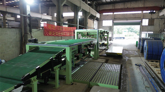 6 Hi Leveler Servo Kenar Kırpıcı ve Çift İstifleyicili Boy Kesme Hattı