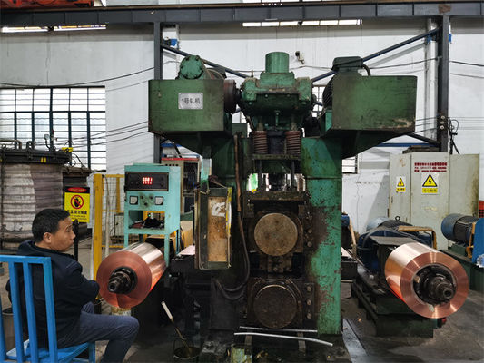 Bakır Bakır Şerit Sıcak Soğuk Yuvarlama Mühendisleri Kalınlığı 20 mm'den 0.1 mm'ye kadar