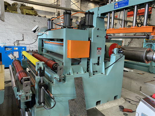 Yüksek Hassasiyetli Sac Dilme Makinesi Hattı 0.3-3mm Kalın Alüminyum Rulo Dilme Makinesi
