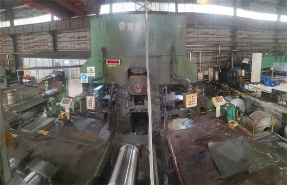Gerginlik Düzenleyicisi Skin Pass 2Hi 4Hi Rolling Mill Line For Steel Coil Paslanmaz çelik bobin