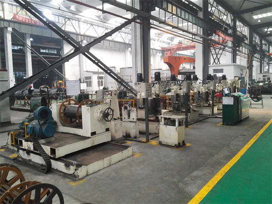 Düz çelik çubuğu için tandem soğuk yuvarlama değirmen hattı makinesi 4 x 35 mm