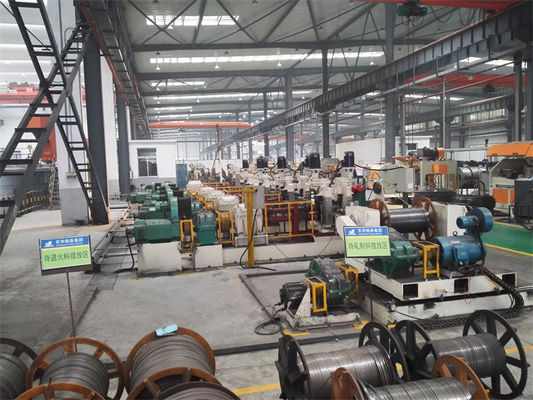 Düz çelik çubuğu için tandem soğuk yuvarlama değirmen hattı makinesi 4 x 35 mm