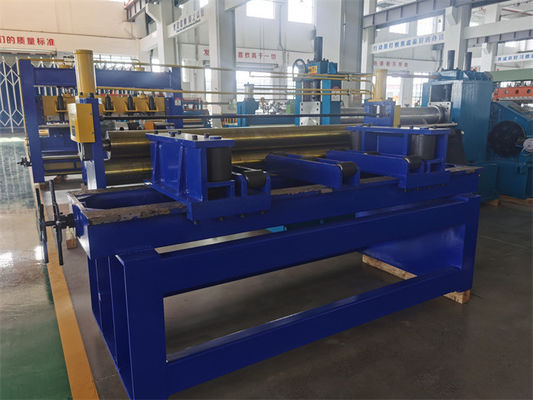Sıcak olarak yuvarlanmış siyah çelik bobin kesme hattı makinesi 0.6-4 X 1600 120mpm