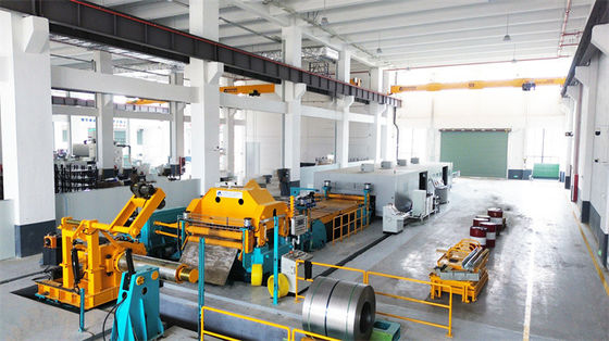 Yüksek Tensili Çelik Paslanmaz Çelik Alüminyum Yapraklar için Dökme Düzleştirme Lazer Kesme Blanklama Hattı