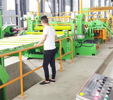 Yüksek Hızlı Hassas Çelik Dilme Hatları İnce Ölçü Sac Dilme Makinesi