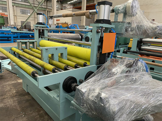 Q460 C Mn Çelik Metal Dilme Hattı AHSS Yüksek Mukavemetli Rulo Çelik Dilme Hattı Makinesi