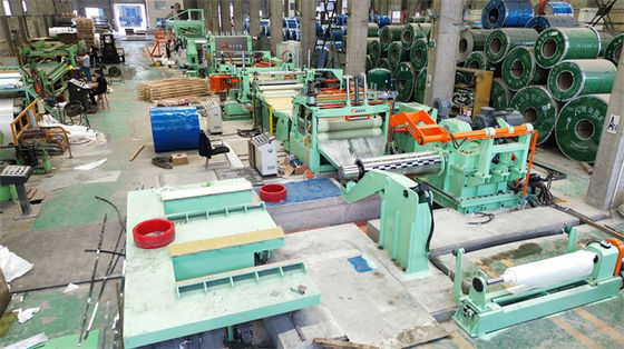Trafo Elektrik Çeliği için CRGO CRNGO Silikon Çelik Dilme Makinesi